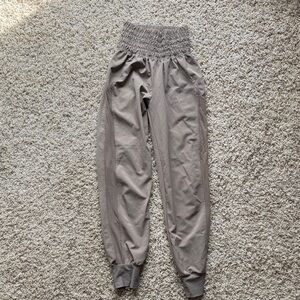 Kids Casual Taupe Jogger Pants